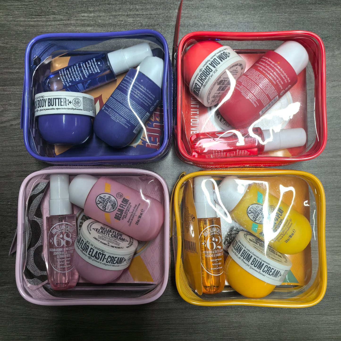Sol De Janeiro Fragrance Set Dragon Fruit Lychee Sunny Musk Vanilla Warmth Women's Perfume Set Valentine's Day gifts