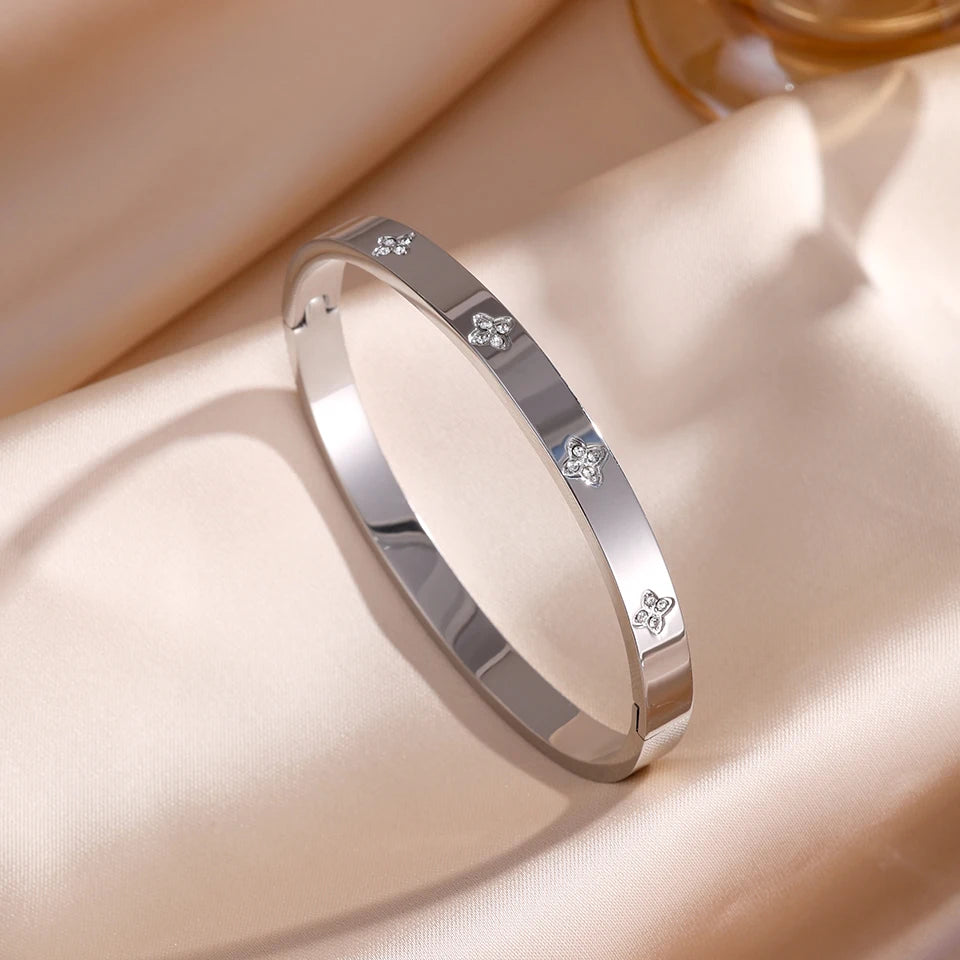 AKOL Zirconia Bangle