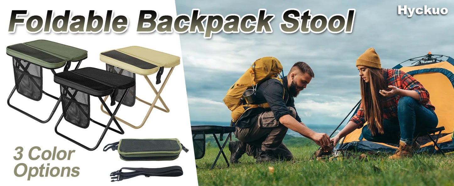 Foldable Backpack Stool