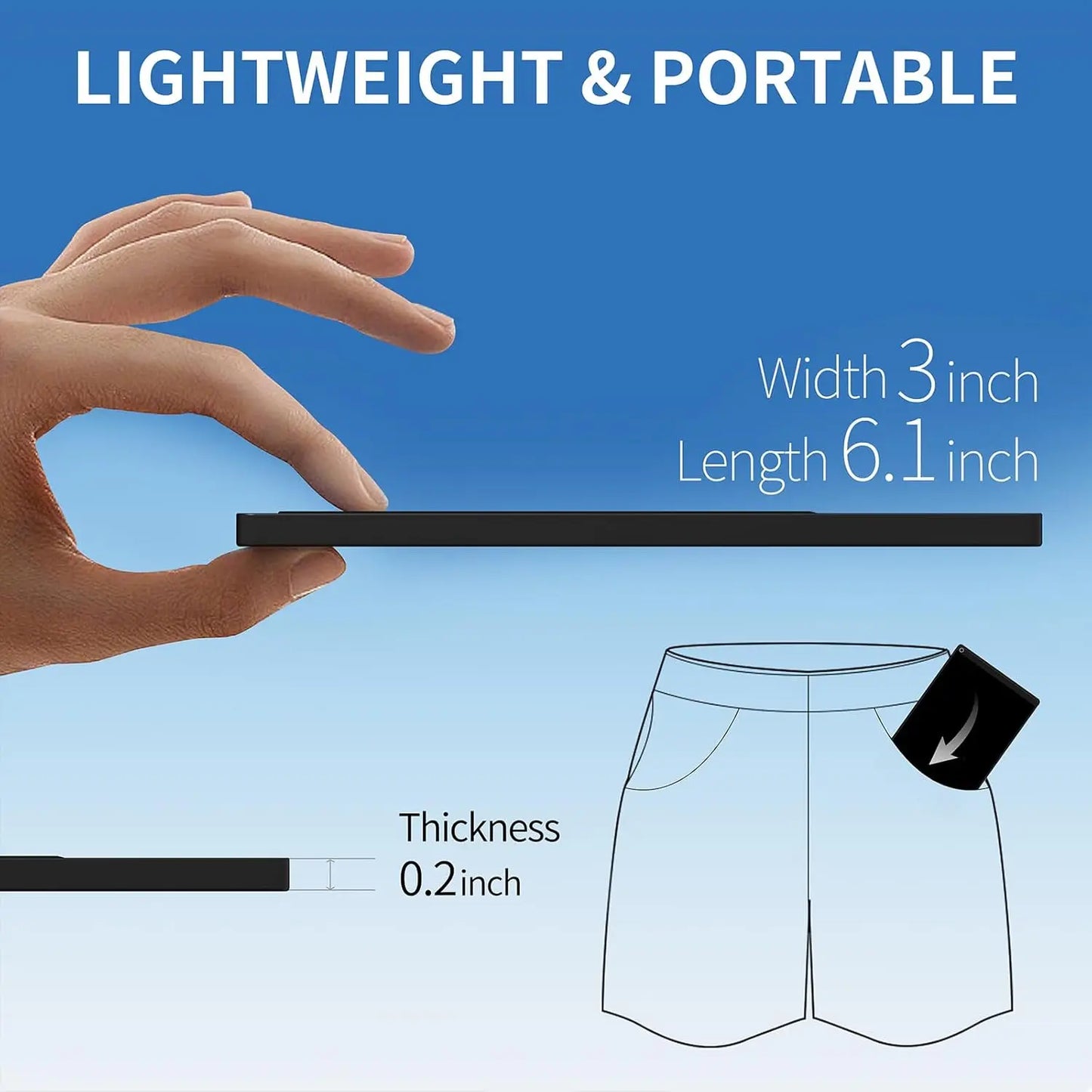 6.5" Full Screen LCD Portable Writing Tablet