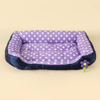 Cozy Plush Dog Bed