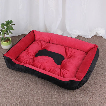 Cozy Plush Dog Bed