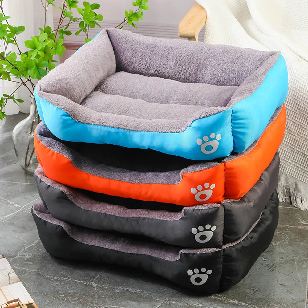 Cozy Plush Dog Bed