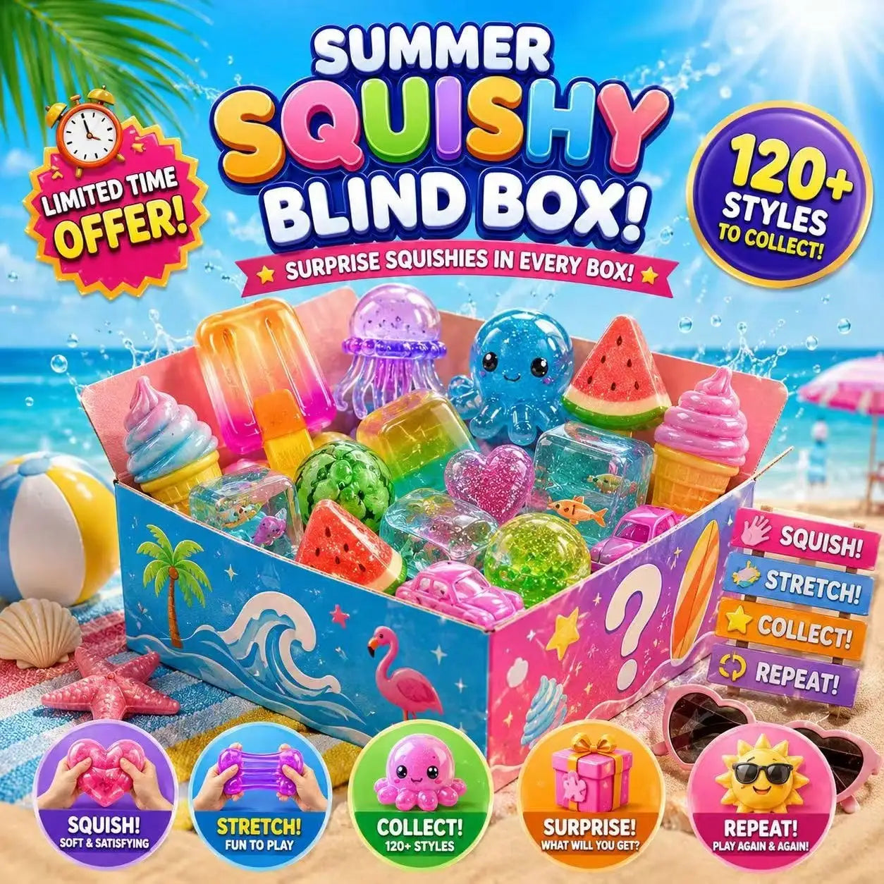 Ocean Squishy Blind Box