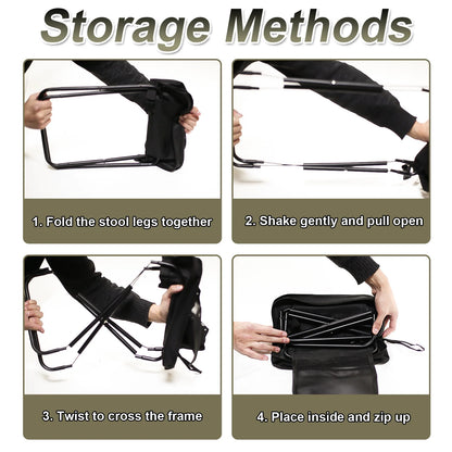 Foldable Backpack Stool