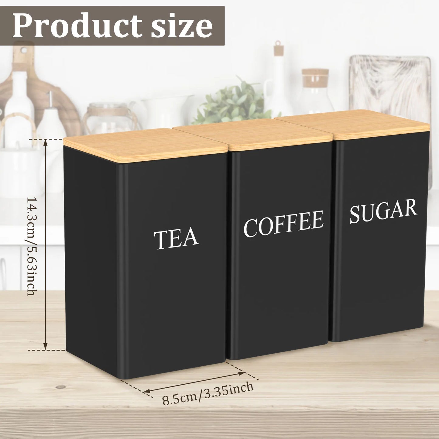 Vintage Kitchen Storage Canister Set