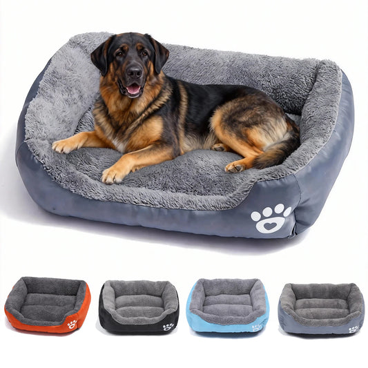 Cozy Plush Dog Bed