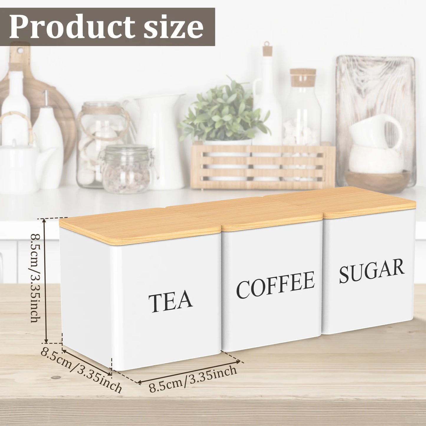Vintage Kitchen Storage Canister Set