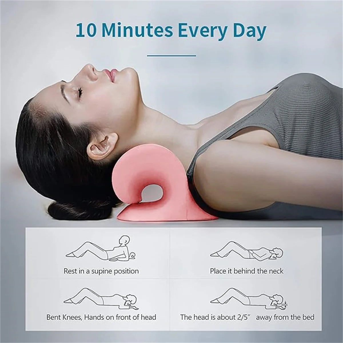 Neck and Shoulder Relaxer Pillow