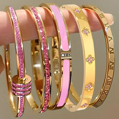 AKOL Zirconia Bangle