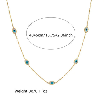 Tree of Life Turquoise Golden Necklace