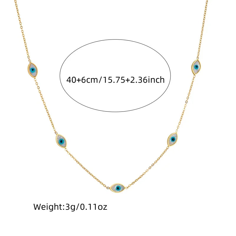 Tree of Life Turquoise Golden Necklace