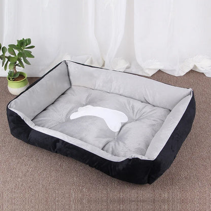 Cozy Plush Dog Bed