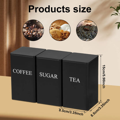 Vintage Kitchen Storage Canister Set