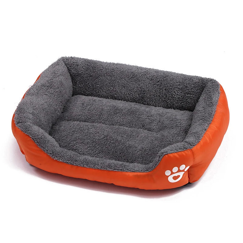 Cozy Plush Dog Bed