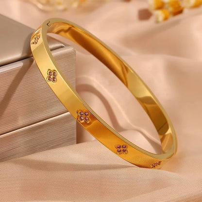 AKOL Zirconia Bangle