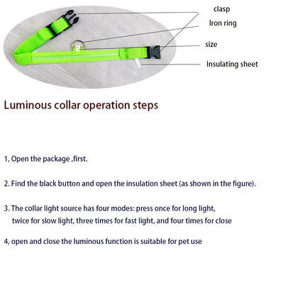 GlowBuddy LED Collar