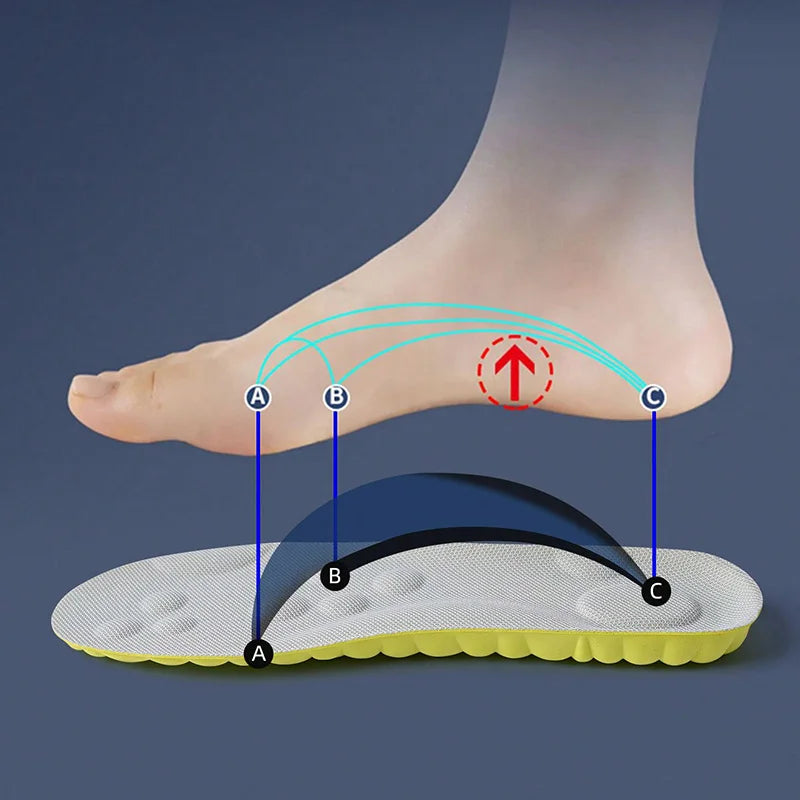 High Elasticity Latex Sport Insoles