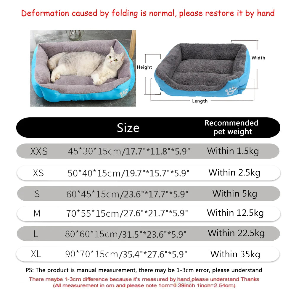 Cozy Plush Dog Bed