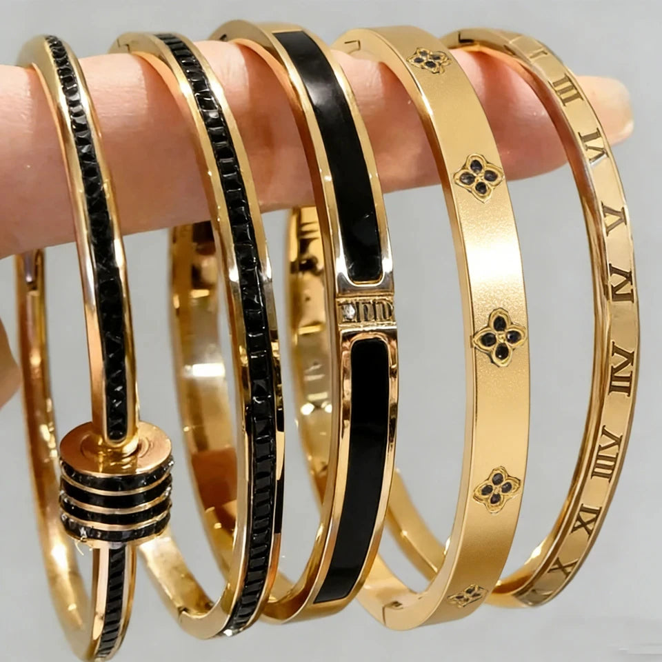 AKOL Zirconia Bangle