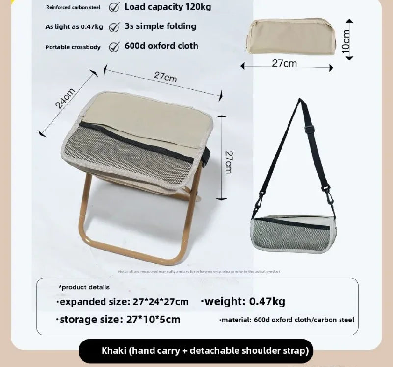 Ultra-Light Folding Backpack Stool