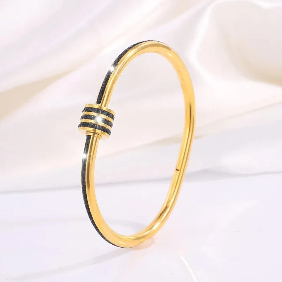 AKOL Zirconia Bangle