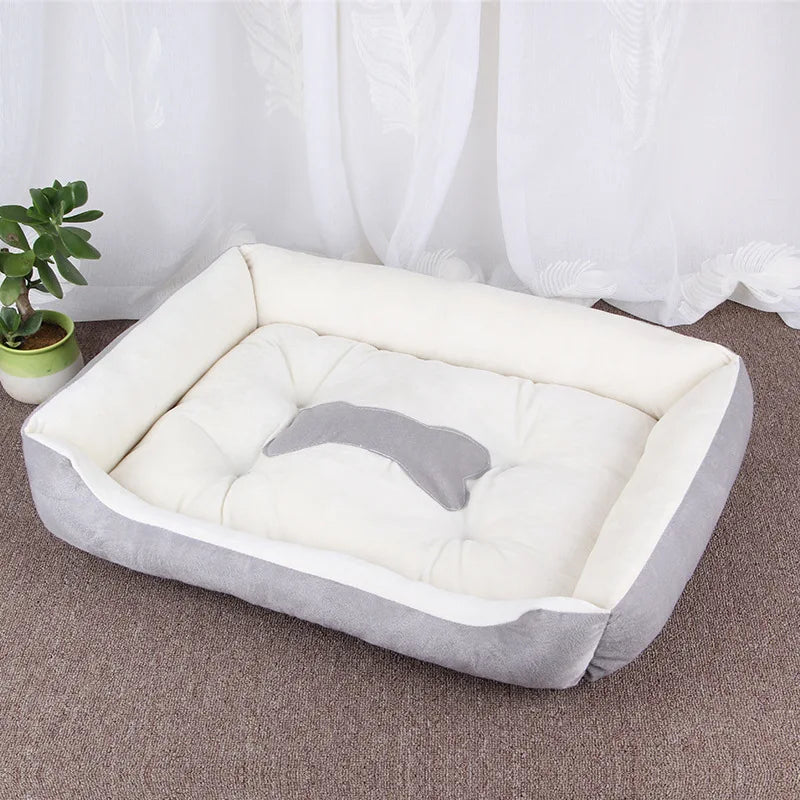 Cozy Plush Dog Bed
