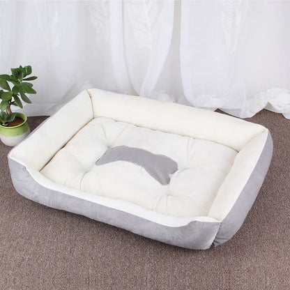 Cozy Plush Dog Bed