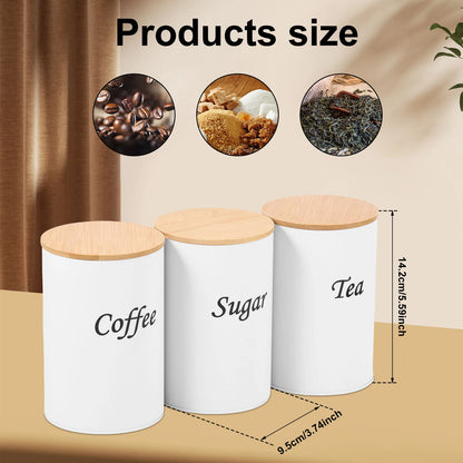 Vintage Kitchen Storage Canister Set