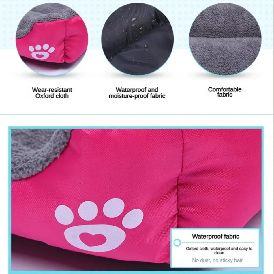 Cozy Plush Dog Bed