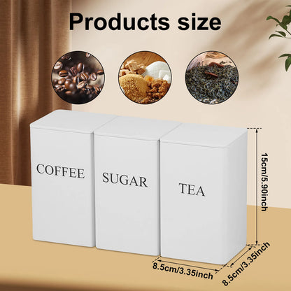 Vintage Kitchen Storage Canister Set