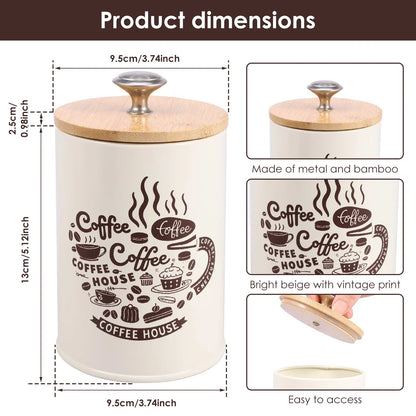 Vintage Kitchen Storage Canister Set