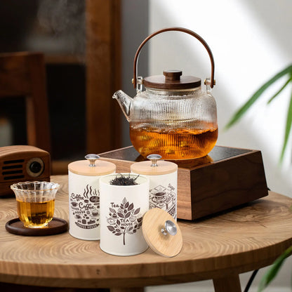 Vintage Kitchen Storage Canister Set