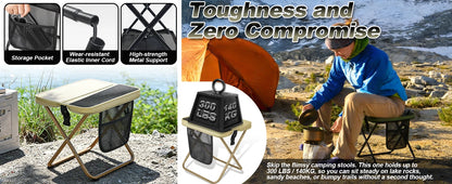 Foldable Backpack Stool