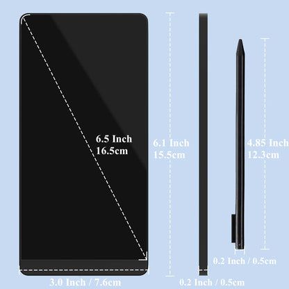 6.5" Full Screen LCD Portable Writing Tablet